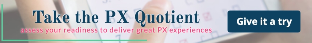 PXQ banner with button